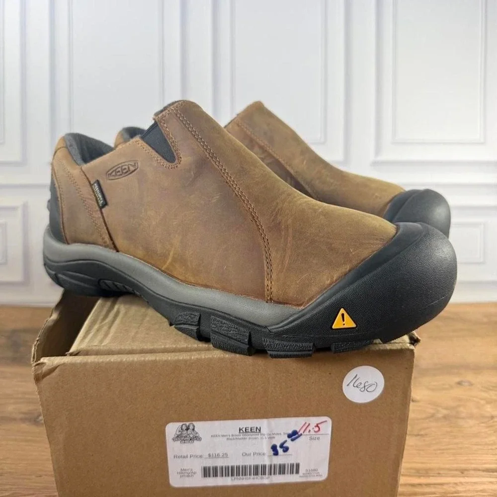 Keen men's Shellback Waterproof Hiking Shoes in US 11.5